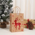 Rentier Schneeflocken Muster (025-1) / 21x15x8cm