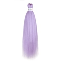 Mèche de cheveux synthétiques violets de 26 pouces pour tresses pré-étirées - Lavande Doux (FR LAVENDER.S#)
