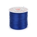Strong blue crystal elastic beading string for DIY jewelry with polyurethane material - 0.6mm*50m / Sapphire Blue