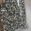 14k goud gevulde botvormige tussenkraal in zilver voor DIY sieraden maken - Verzilverd (Kleurbehoud)