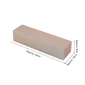 Champagne gold rectangular jewelry display box, measures approximately 38x10x8 cm - Long Base 38x10x8cm (Champagne Gold)