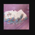 Cartoon unicorn theme party napkins with pink flowers and gold horn design for kids - Purple Unicorn Napkins 20pcs