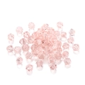 Facettierte hellrosa Bicone-Glaskristallperlen für DIY-Schmuck und Haarschmuckzubehör - 3mm / Rosa