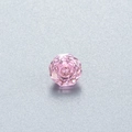 Octagon rose cut pink gemstone DIY stud earring accessory with millennium facet detail - Light Pink (A93-10#)