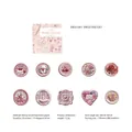 Dreamy Sweetheart series French embossed stickers with cat and rose patterns - Dreamy Sweetheart