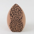 Brown leopard print large beauty blender sponge in a teardrop shape for makeup - Giant Sponge-Coffee Leopard-1PC