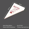 Disposable HDPE medium pastry bag 20x30cm for cake decorating and baking tools - Bag / M / Coffee
