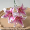 3-Head Lily Light Pink