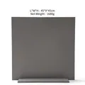Vertical grey jewelry display background panel with stand base for window showcases - EB072 Vertical Backdrop Board Grey