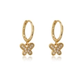 Papillon Pavé Doré