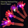 Leuchtende Handklatschen aus Kunststoff mit Nationalflaggen-Sternmuster, 4er-Set - 28CM LED Nationalflagge
