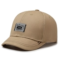Casquette de baseball kaki à bord court avec écusson forêt vintage 1998 mixte - Beige Foncé