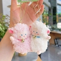 Mini Animal Magnetic Pair / Pink & White Lamb