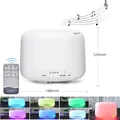 500ML ultrasonic aromatherapy humidifier with Bluetooth remote and RGB color lights - 500ML RGB Light Bluetooth Speaker (Remote) / US Plug