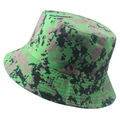 Unisex digital camo bucket hat in green and black for outdoor sun protection - 58cm / Green Digital Camouflage (Color 5)
