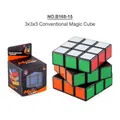 Zwarte 3x3 speedcube met gekleurde stickers en verpakking voor beginners - B168-15 Standaard 3x3 Magic Cube (80g)