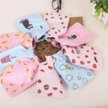 Bolsa de agua caliente de PVC con lindos estampados de fresas y cactus en tonos pastel - Perlado Pequeño Patrones Seleccionables