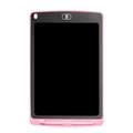 Pink LCD writing tablet for kids with matching stylus and clean one-click delete button - 10" / Light Pink