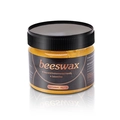 80g bottle of natural beeswax furniture polish with clear jar and black lid for wood care - ‡ღღ‡ Beeswax 80g (black All-english Packaging)