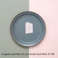 White die-cut gift tags with golden Specially for you text on a blue tray, 100 pack - Irregular (Specially For You)