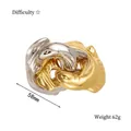 Casse-tête en métal forme poisson bicolore, taille 58mm et difficulté niveau 1 - Poissons