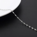 Chaîne à lèvres en acier inoxydable de 2,4 mm pour bijoux DIY vendue au mètre - Chaîne Lèvre 2,4mm 1m