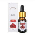 10ml pure rose aromatherapy essential oil in a brown glass dropper bottle with a gift box - RH-16 Rose / 10ml