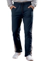 Men's navy blue relaxed fit sweatpants with side stripes and elastic waist joggers - Navy Blue