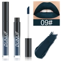 Détail du rouge à lèvres liquide mat teinte 09 avec applicateur et échantillon velours - Taille 9