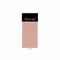 Pink and white star pattern nail art stencil stickers for manicures, model P-008 - Twinkling Star Style (P-008)