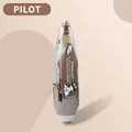 Pen-style correction tape with pilot cartoon pattern and PET transparent film core - Cartoon Brown