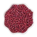 Vibrant magenta 4mm iridescent glass seed beads for DIY jewelry making in a white bowl - 4mm / Fuchsia (#23 Style)