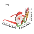 Monturas de gafas de Navidad festivas con Papá Noel y reno brillantes para las fiestas - Papá Noel y Árbol (S1-16)