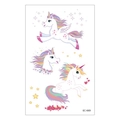 Waterproof unicorn cartoon temporary tattoo sticker for kids in colorful design style - EC-669 (Unicorn)