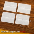 Frosted 11x15cm mid-autumn mooncake bags with four English blessing designs, 100pcs - 11*15cm English Blessing (100 Pcs/Pack)