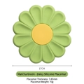 Daisy silicone trivet in matcha green 17cm heat resistant kitchen mat for hot pans - 17cm / Matcha Green