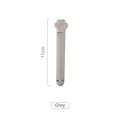 Simpatica clip grigia a forma di zampa di gatto 11cm per sigillare sacchetti alimentari - Zampa di Gatto-Set da 6 / Grigio