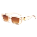 Transparent Tea Frame Gradient Tea Lens