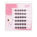Self-adhesive segmented false eyelashes set with natural sunflower style design - Glue-Free Lazy Trilogy