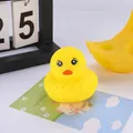 Cute yellow duck silicone tea infuser with fine mesh holes for loose leaf tea - Yellow Bath Duck