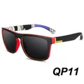 Polarized sports sunglasses with matte black frames and red interior accents - Black Frame Red Inner with Gray Lens