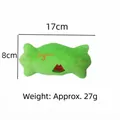 Gioco per cani in peluche a forma di caramella verde con ricamo Sugar e 17x8cm - Caramelle verdi
