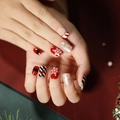 JP1278-Red Green White Gold Mix