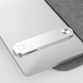 Supporto magnetico in alluminio argento per espansione schermo laptop e smartphone - Argento