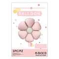 Matte pink daisy flower aluminum foil balloon 19 inch for birthday party decor - Matte Pink Daisy / Pink