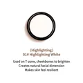 Face brightening cream in 01 Highlight White for sculpting cheekbones and T-zone areas - 1# Highlighter White