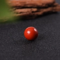 Polished 16mm natural orange carnelian crystal sphere gemstone for jewelry making - Red Jasper