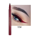 Detail of waterproof liquid eyeliner in shade 11 with fine felt tip and smudge-proof formula - 11# Wine Red