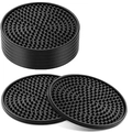 Round Coaster (Set of 5) 10*0.5cm Black