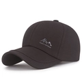 Gorra de béisbol de exterior color café oscuro con textura de micro rejilla - Ajustable / café